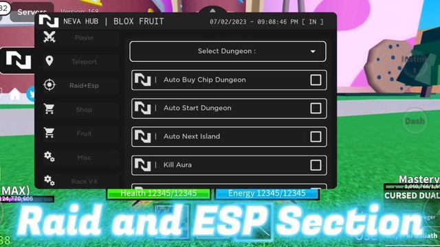 [?RACE V4 ] Blox Fruit Script AUTO FARM | Auto SOUL GUITAR смотреть онлайн