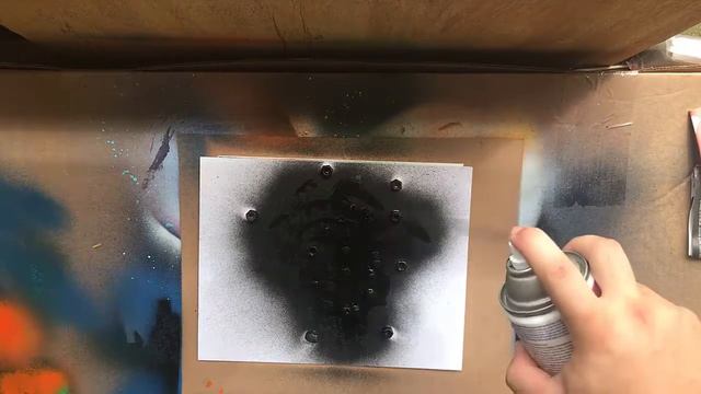 Native American Ojibwe Chief | Spray Paint Art Stencil смотреть онлайн