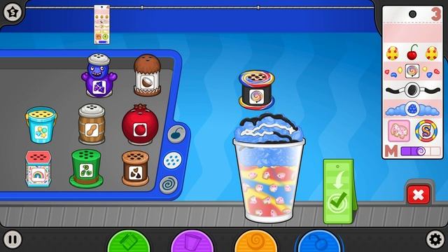 Papa's Freezeria Deluxe - Day 190, Rank 118 [Big Top Carnival] [Perfect Day] смотреть онлайн