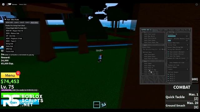 [NEW] Roblox Blox Fruits Hack Script GUI: Devil Fruit Farm, Auto Farm, Dupe Fruits! *PASTEBIN 2022* смотреть онлайн