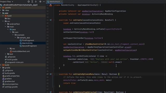 Meta Android Developer Course -What is MainActivity.kt file (Part-14) смотреть онлайн