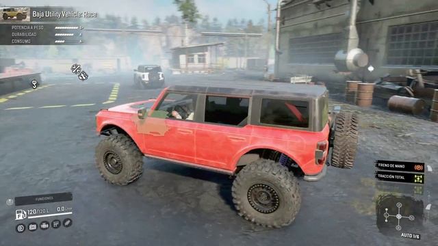 SnowRunner | Mod | Consolas | Baja Utility Vehicle | Ford Bronco ?? #ps5 #gameplay #español смотреть онлайн