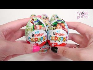 Киндер Сюрприз Черепашки Ниндзя | 12 Черепашек и одна СУПЕРКРОШКА | Ищем вариантные игрушки