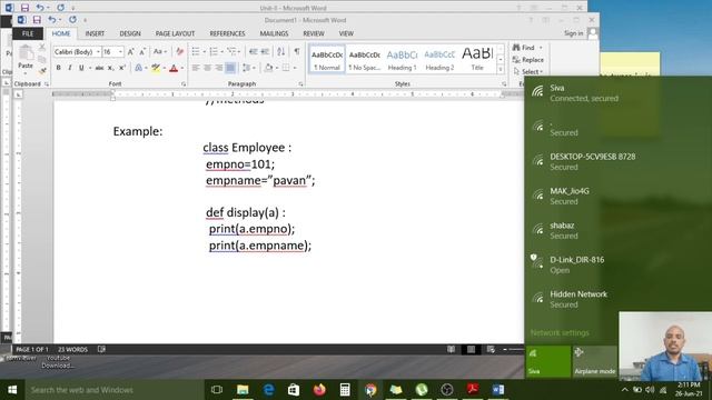 (20) Python-II (Classes & Instances) (Lecture-20) смотреть онлайн