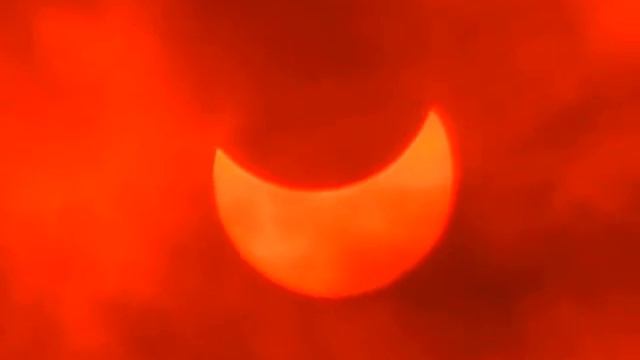 Солнечное затмение в Москве 1 августа 2008 года. / Solar Eclipse. August 1, 2008. Live.. смотреть онлайн