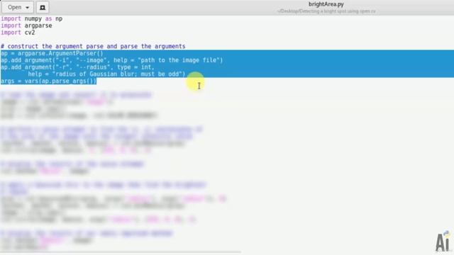 51 Detecting a bright spot using open cv смотреть онлайн