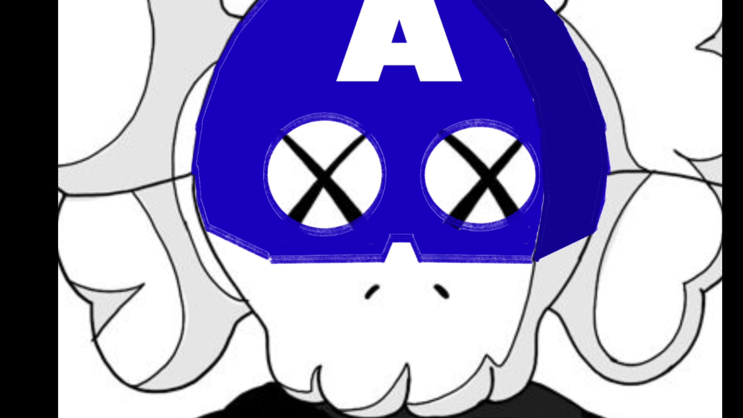 KAWS Капитан Америка смотреть онлайн