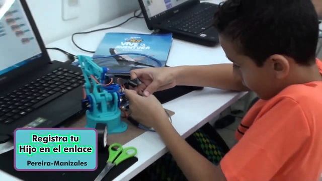 Robótica para niños Manizales смотреть онлайн