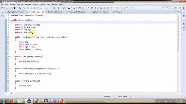 Spring - Calling a stored procedure with SimpleJdbcCall (Explicitly declaring parameters) смотреть онлайн