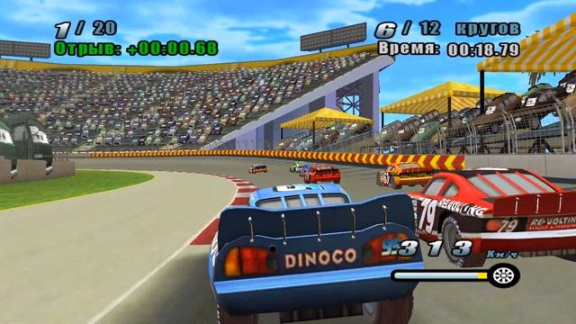 МОЛНИЯ МАКВИН В КОМАНДЕ ДИНОКО ! ИГРА ТАЧКИ ! НОВАЯ ГРАФИКА В ГОНКЕ ПРОТИВ ЧИХО ХИГС В ИГРЕ Cars смотреть онлайн