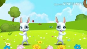 танец  на лесной лужайке разбежались зайки