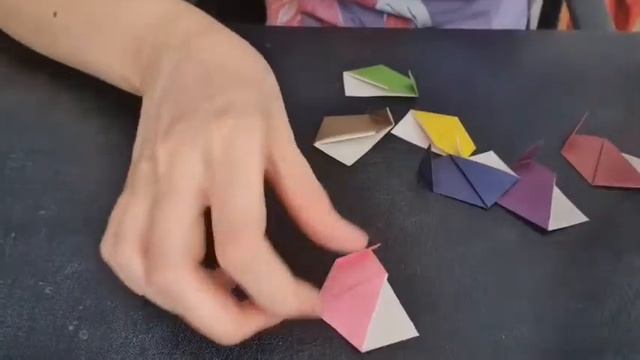 Мастер класс по оригами. "Бумажный леденец"!!! смотреть онлайн