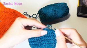 Круговое вязание крючком без смещения - УРОКИ ВЯЗАНИЯ КРЮЧКОМ для начинающих #SM