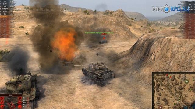 World of Tanks. Гайд-VOD по Conqueror. via MMORPG.su смотреть онлайн
