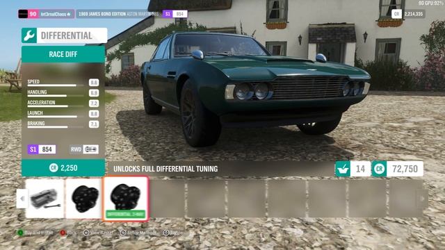 Forza Horizon 4 - 1969 Aston Martin DBS - Customize and Drive - Best of Bond Car Pack смотреть онлайн