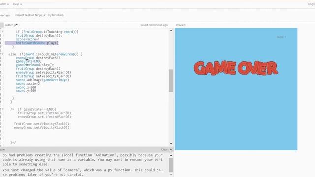WhiteHat Jr PRO-C15: FRUIT NINJA - 2| TB Projects смотреть онлайн