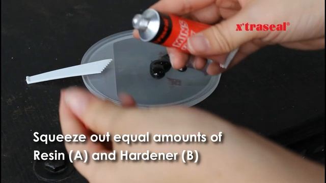 X'traseal - 4 Minutes Steel Epoxy (DIY Blister Pack)