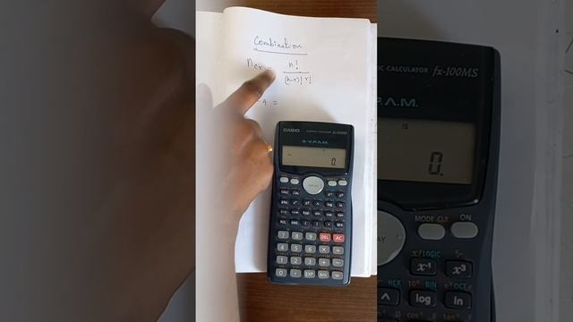 combination(nCr) in scientific calculator #combination_maths #calculator_tricks #ncr смотреть онлайн