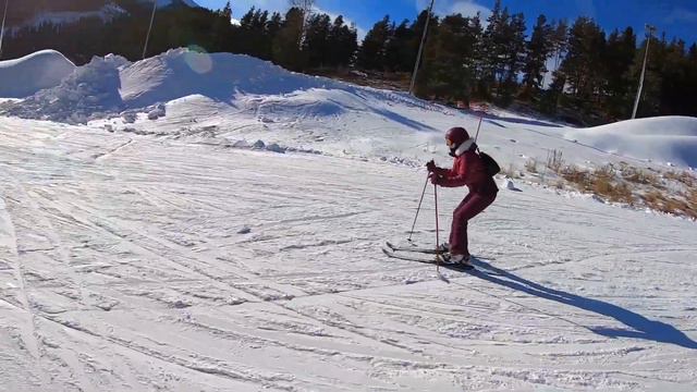 Архыз 2020 - Учимся кататься на Зеленых трассах смотреть онлайн