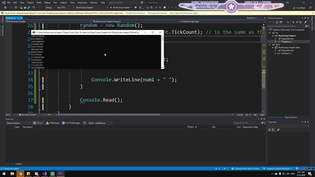 C# boot camp. Lesson 10: Random and mod, Caesar cipher смотреть онлайн