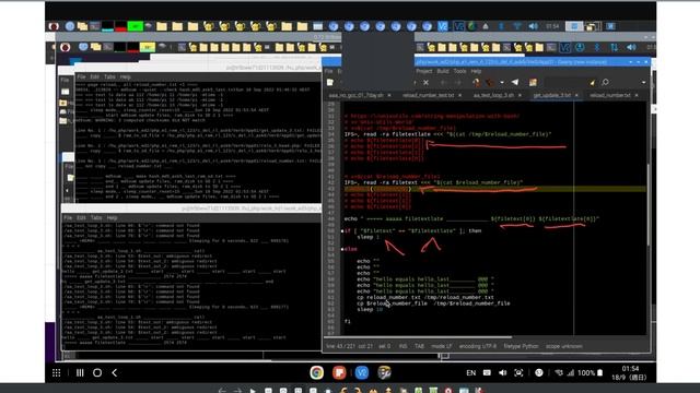 bash, compare two files (array string) смотреть онлайн