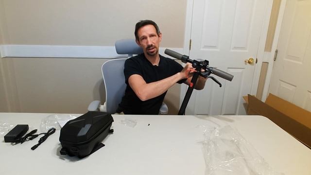 E SCOOTER UNBOXING and REVIEW TONS of FUN and PRACTICAL смотреть онлайн