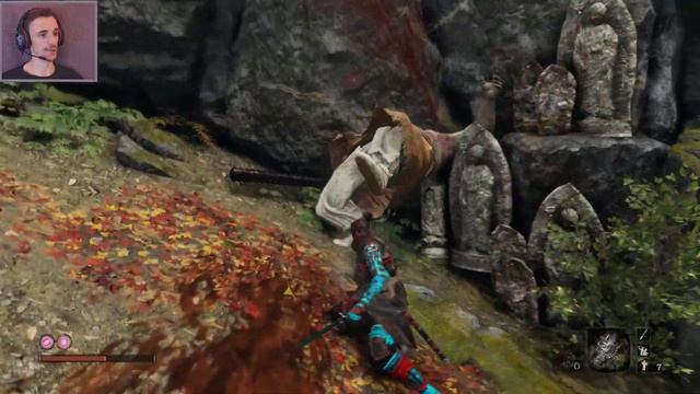 Секиро прохождение Безголовый и Многоножка-Длиннорукий Сэньун #9 смотреть онлайн