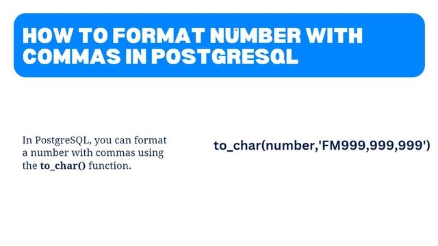 PostgreSQL Format Function | Using format function in PostgreSQL | Format Function in PostgreSQL смотреть онлайн
