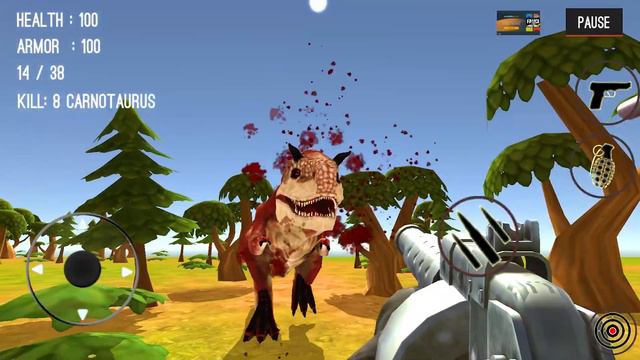 Dinosaur Hunter Dino City 2021 Android Gameplay | Dinosaur Games смотреть онлайн