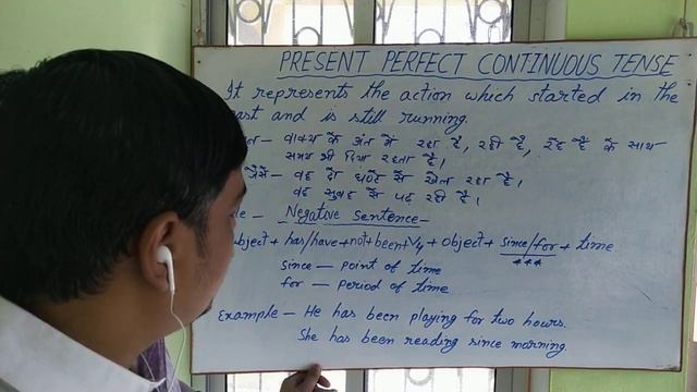 Present Perfect Continuous Tense смотреть онлайн