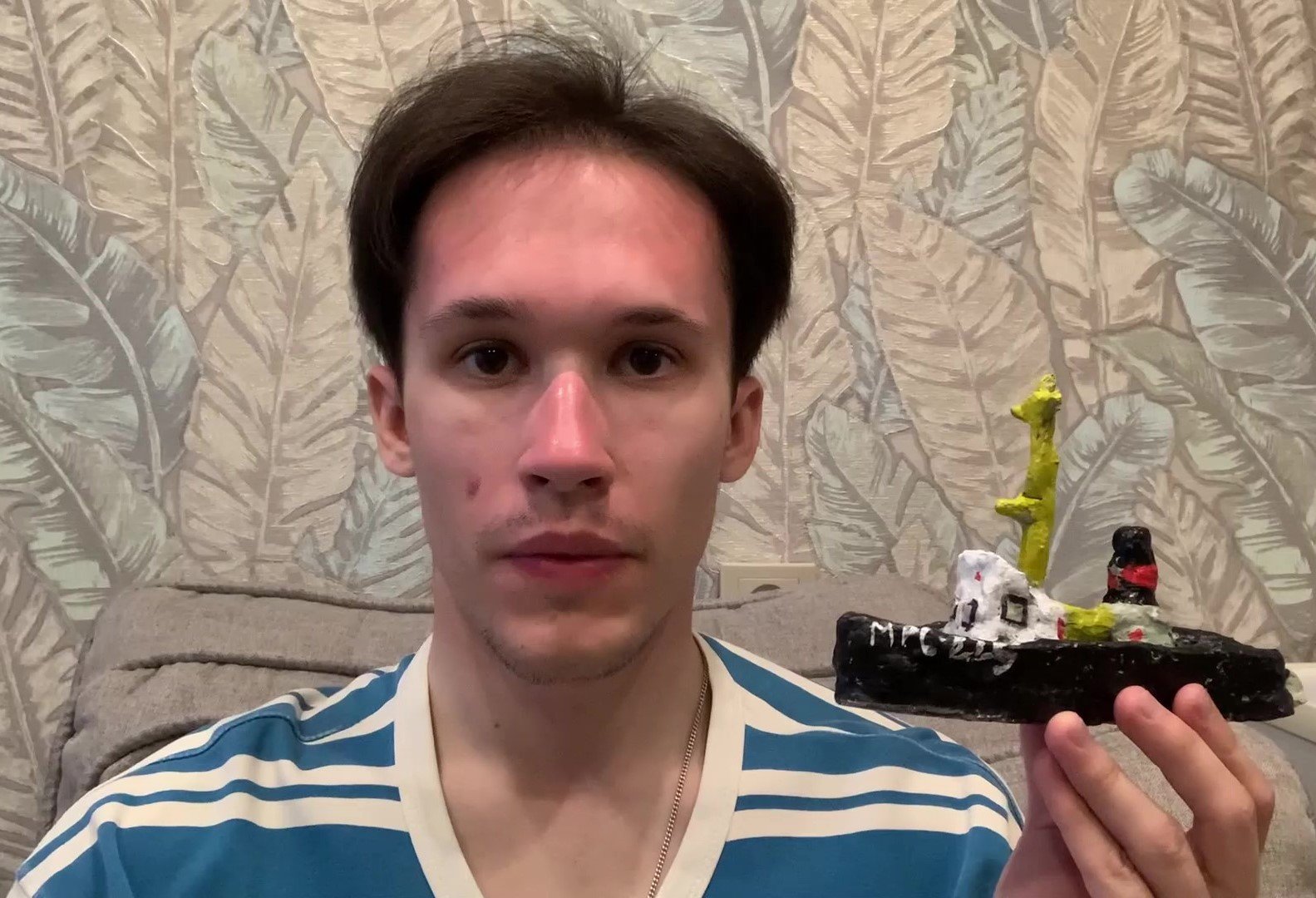 Малый советский рыболовный сейнер МРС-225. Леплю его модель смотреть онлайн