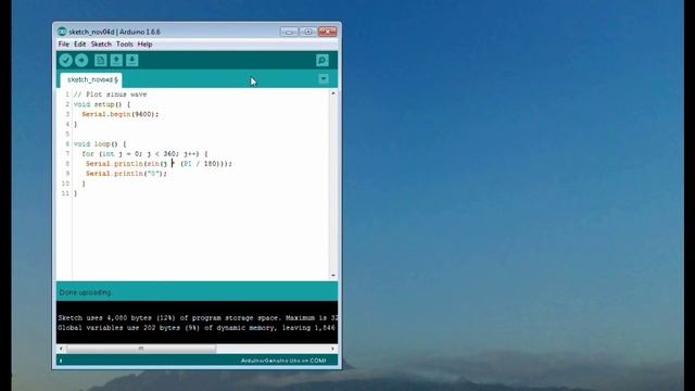 Using The Arduino Serial Plotter смотреть онлайн