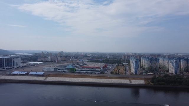 Нижний Новгород. Появление островов на Мещере. Изменение ландшафта города. смотреть онлайн