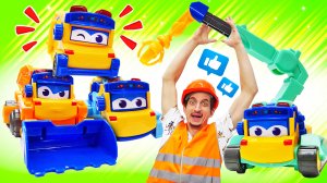 Супер Крылья зовут машинки GoGo Bus! Автобус Гордон тушит пожар в аэропорту! Игры для детей