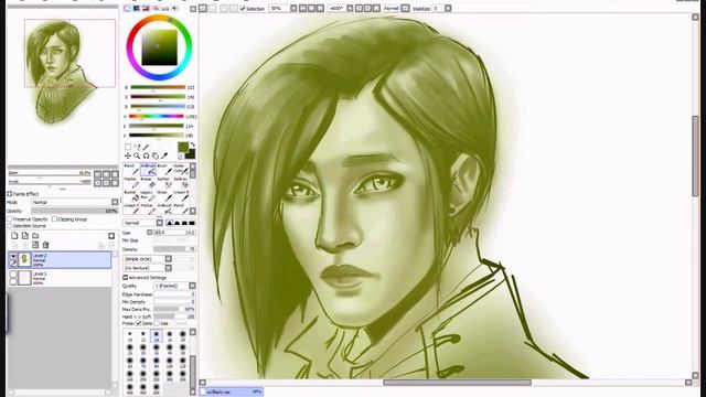 Sketch Drawing - Commission Example смотреть онлайн