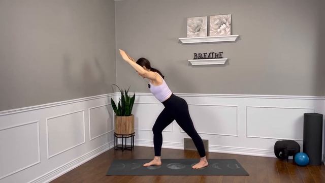Standing Pilates || 17 mins || desk workout, home workout, no equipment смотреть онлайн