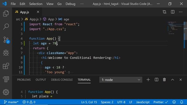 React Conditional Rendering - 23-01-20 смотреть онлайн