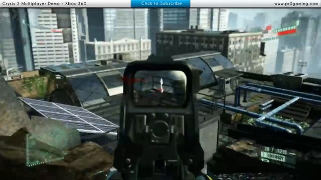 Crysis 2 Multiplayer SCAR Gameplay Beta Demo with Commentary смотреть онлайн