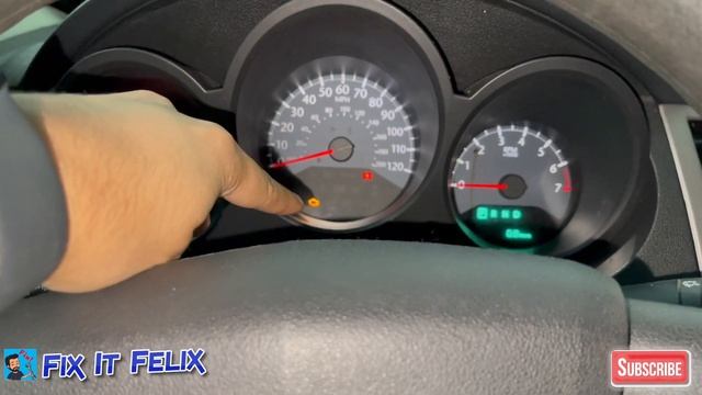 red lighting bolt fix ( dodge / jeep / Chrysler ) RELEARN PROCESS смотреть онлайн