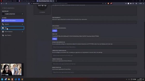 Bot de Discord (14.11.0) - ERROR Used disallowed intents