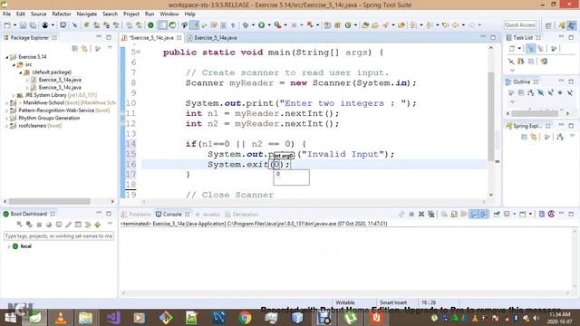 Introduction To Java Programming Exercise 5 14c смотреть онлайн