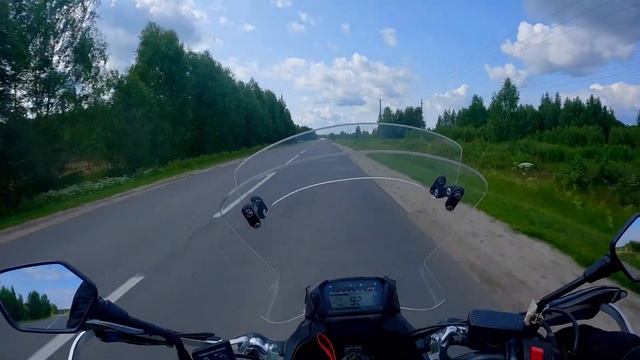 Мотопутешествие Вокруг Рыбинского водохранилища | NC700X! смотреть онлайн