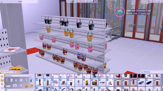 SIMS 4 TARGET ?RETAIL STORE SPEED BUILD смотреть онлайн