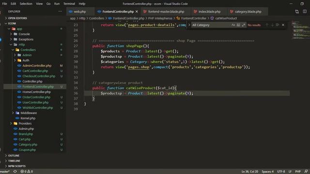 #34 Category Wise Product Show | End Series Tutorial Part смотреть онлайн