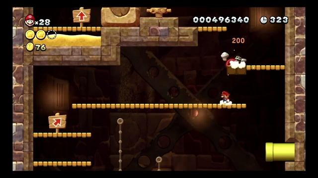 Super Mario Bros U Deluxe | Full Game Walkthrough - World 2 Layer Cake Desert смотреть онлайн