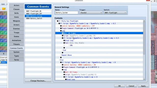 Flashlight tutorial 羣KEN RPG Maker MV tutorial смотреть онлайн