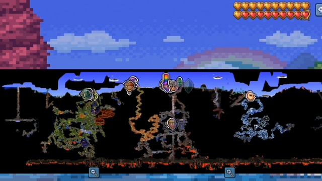 лёгкая и быстрая рыбалка в Terraria - Прохождение [14] смотреть онлайн