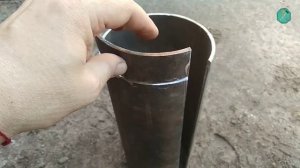 Самодельный бур из трубы.