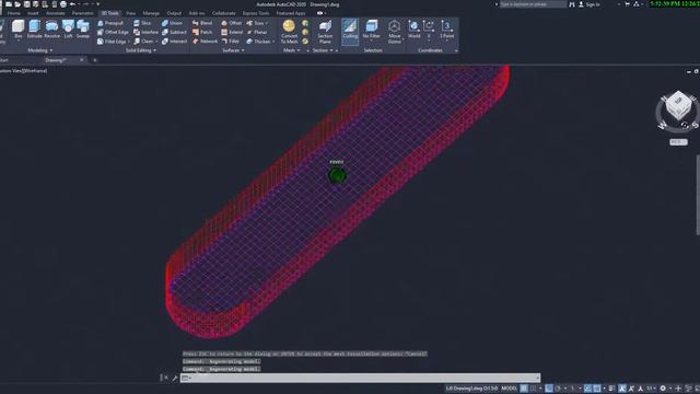 3D MODEL Tank ,swimming pool meshes by AUTOCAD & IMPORT TO SAP2000 смотреть онлайн