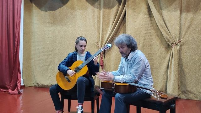 Открытый урок преподавателя ДМШ №1 г. Бендеры Ратушного Александра Константиновича. смотреть онлайн